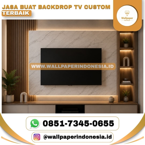 Download JASA BUAT BACKDROP TV CUSTOM TERBAIK