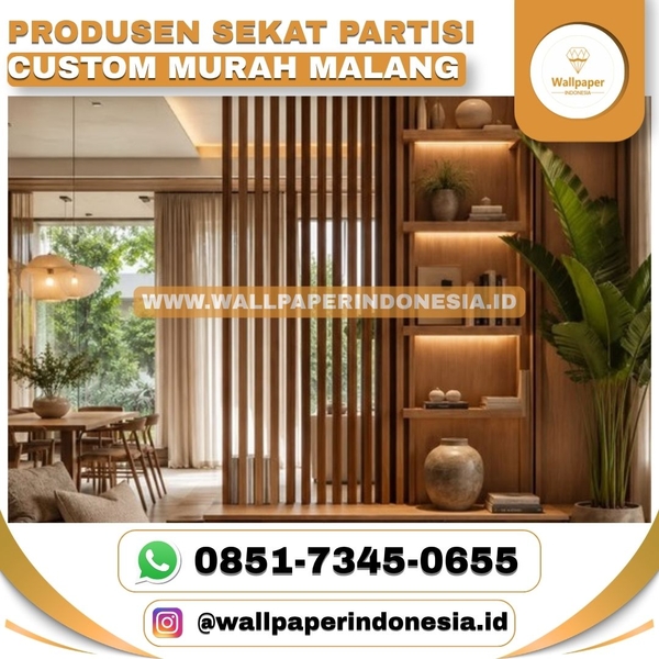Download PRODUSEN SEKAT PARTISI CUSTOM MURAH MALANG