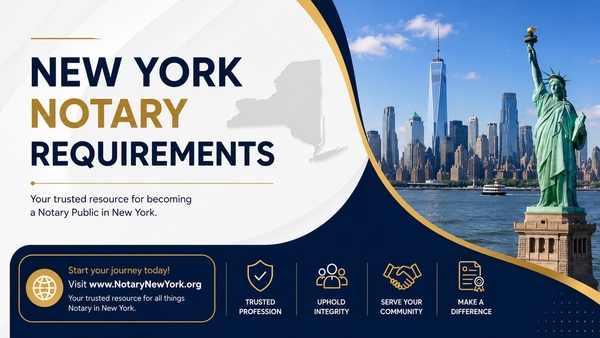 Download New York Notary Requirements