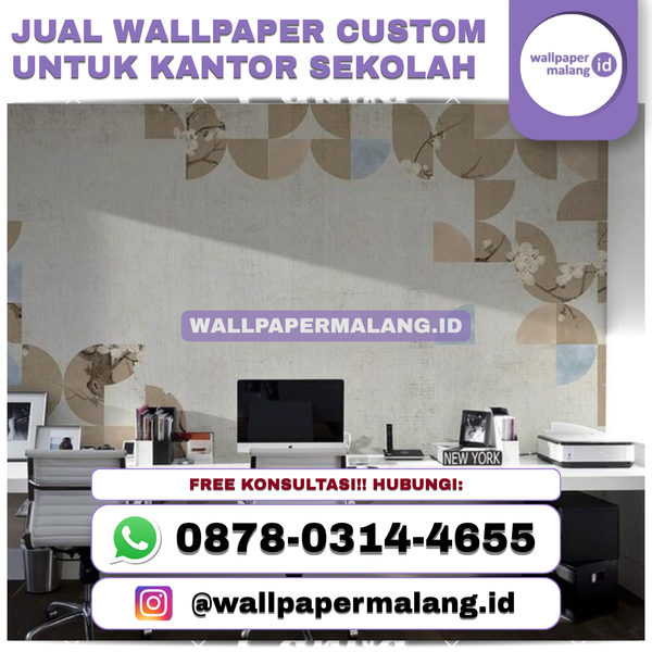 Download JUAL WALLPAPER CUSTOM UNTUK KANTOR SEKOLAH