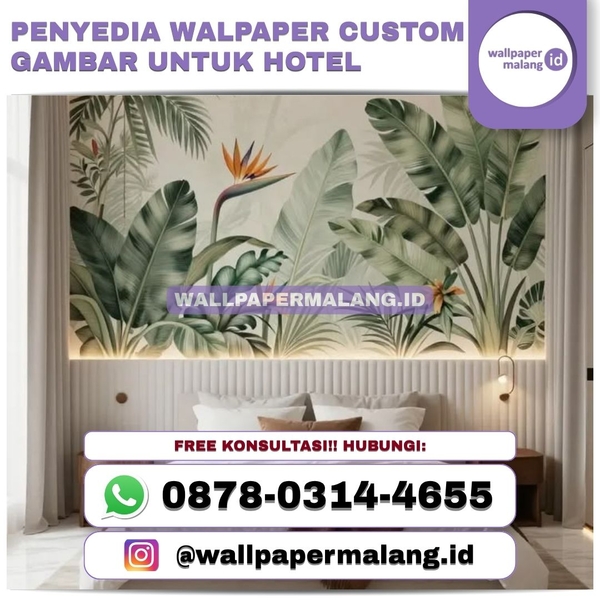 Download PENYEDIA WALLPAPER CUSTOM GAMBAR UNTUK HOTEL