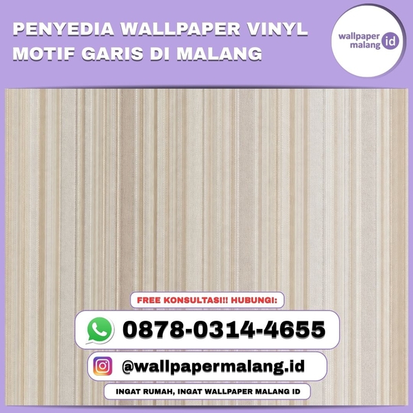 Download PENYEDIAN WALLPAPER VINYL MOTIF GARIS DI MALANG