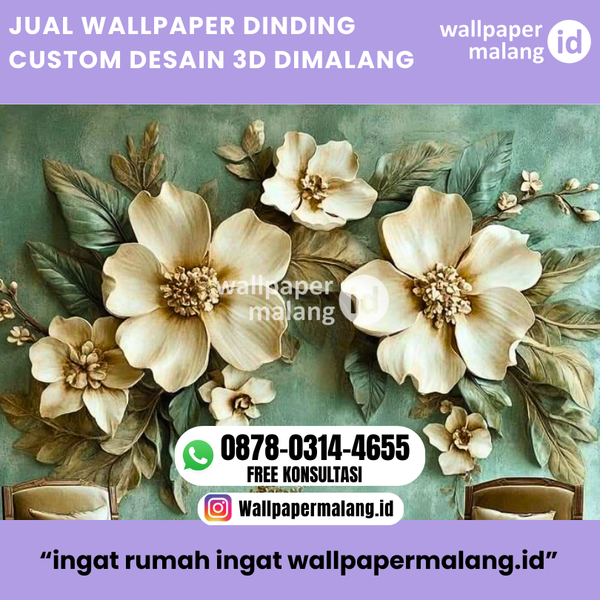 Download JUAL WALLPAPER DINDING CUSTOM DESAIN 3D DI MALANG  