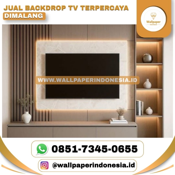 Download JUAL BACKDROP TV TERPERCAYA DIMALANG