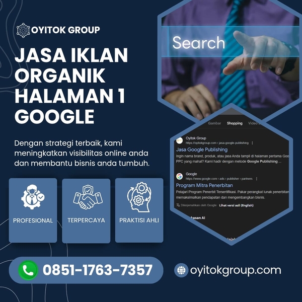 Download JASA IKLAN ORGANIK HALAMAN 1 GOOGLE