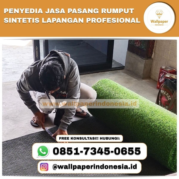 Download PENYEDIA JASA PASANG RUMPUT SINTETIS LAPANGAN PROFESIONAL 