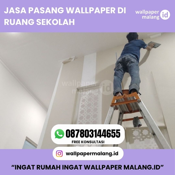 Download JASA PASANG WALLPAPER DI RUANG SEKOLAH  