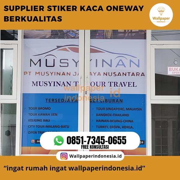 Download SUPPLIER STIKER KACA ONEWAY BERKUALITAS