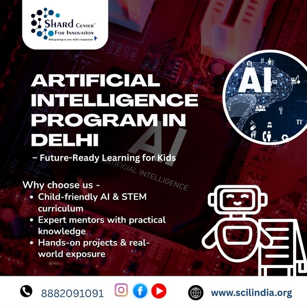 Download Artificial Intelligence Program in Delhi – Future-Ready Learning for Kids