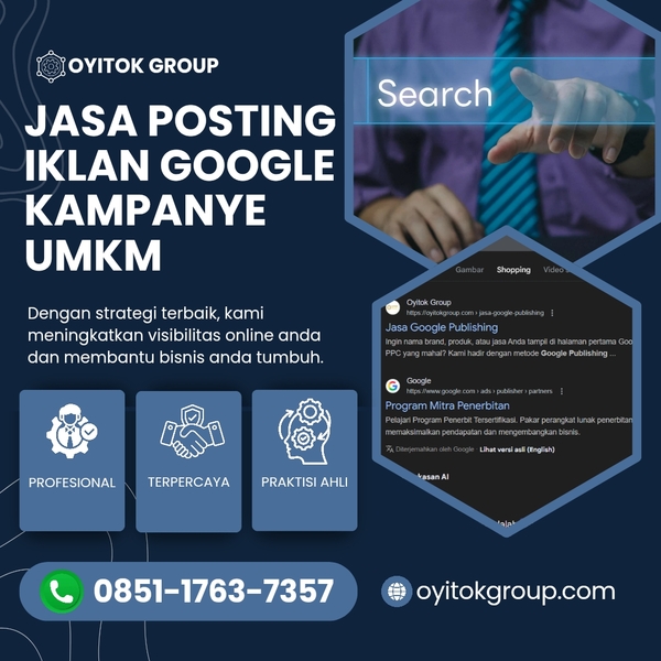 Download JASA POSTING IKLAN GOOGLE KAMPANYE UMKM