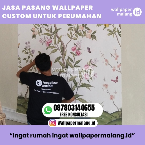 Download JASA PASANG WALLPAPER CUSTOM UNTUK PERUMAHAN 