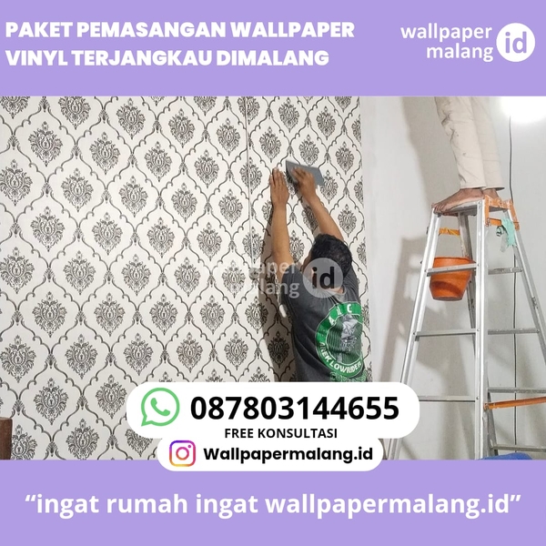 Download PAKET PEMASANGAN WALLPAPER VINYL TERJANGKAU DI MALANG