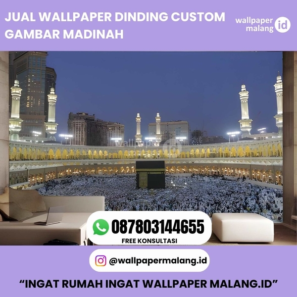 Download JUAL WALLPAPER DINDING CUSTOM GAMBAR MADINAH