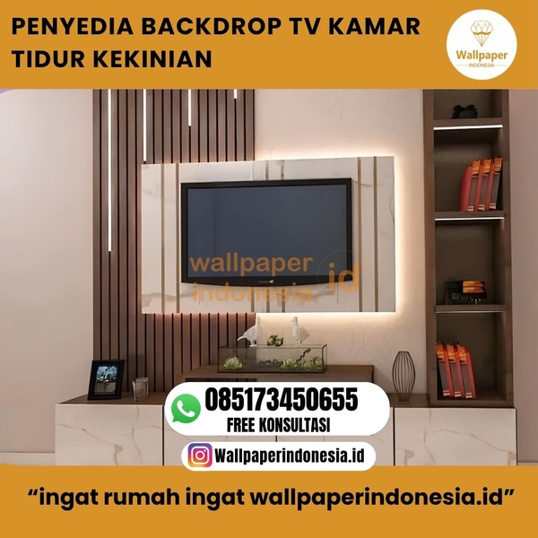 Download PENYEDIA BACKDROP TV KAMAR TIDUR KEKINIAN