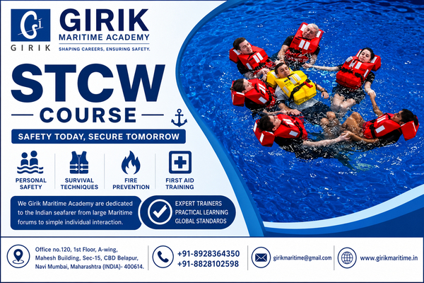 Download STCW Course at Girik Maritime Academy