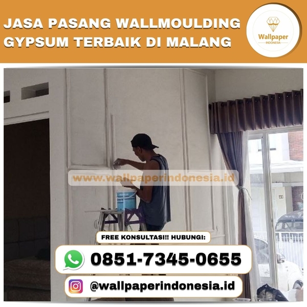Download JASA PASANG WALLMOULDING GYPSUM TERBAIK DI MALANG