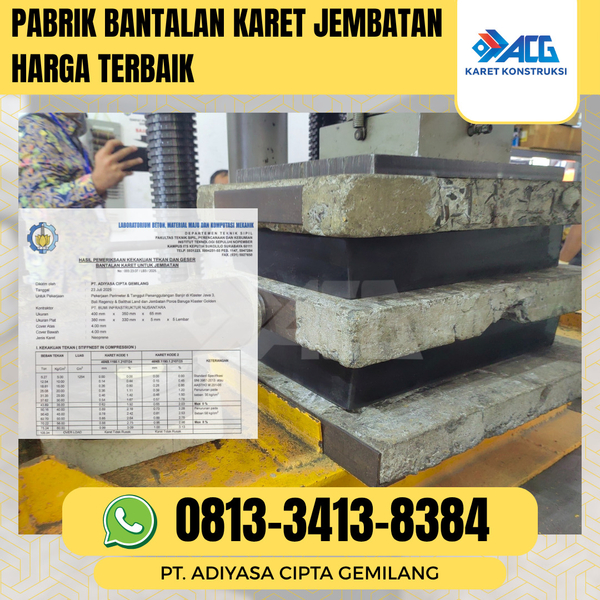 Download Pabrik bantalan karet jembatan harga terbaik