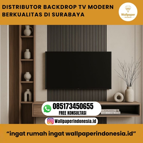 Download DISTRIBUTOR BACKDROP TV MODERN BERKUALITAS DI SURABAYA