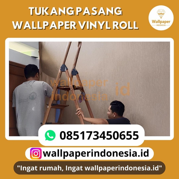 Download TUKANG PASANG WALLPAPER VINYL ROLL 