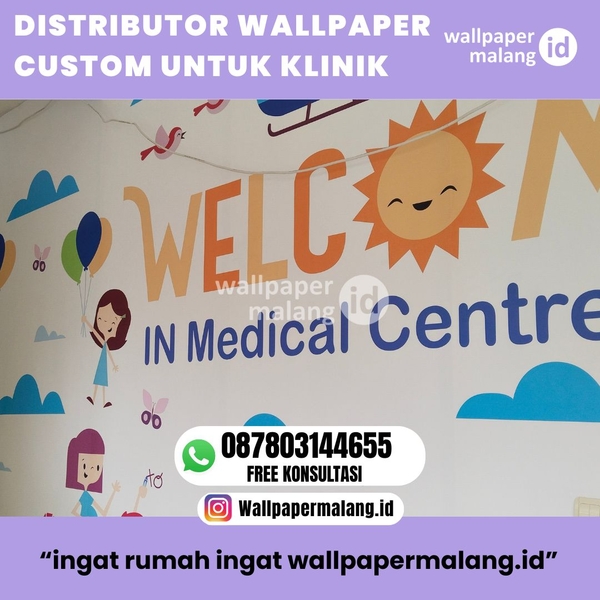 Download DISTRIBUTOR WALLPAPER CUSTOM UNTUK KLINIK