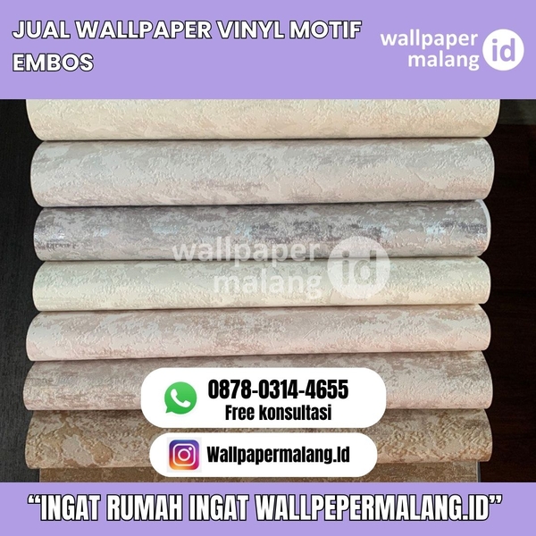 Download JUAL WALLPAPER VINYL MOTIF EMBOS 