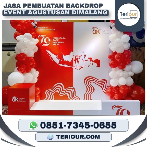 Download Jasa pembuatan backdrop event agustusan dimalang