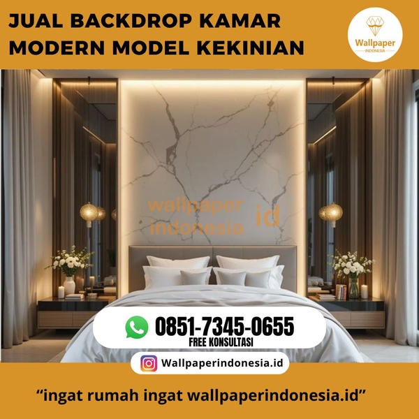 Download JUAL BACKDROP KAMAR MODERN MODEL KEKINIAN 