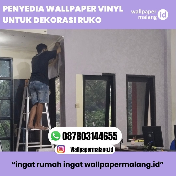 Download PENYEDIA WALLPAPER VINYL UNTUK DEKORASI RUKO  