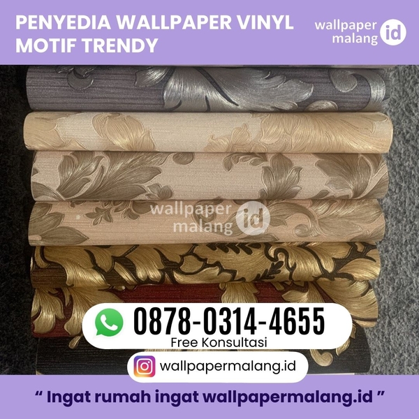 Download PENYEDIA WALLPAPER VINYL MOTIF TRENDY