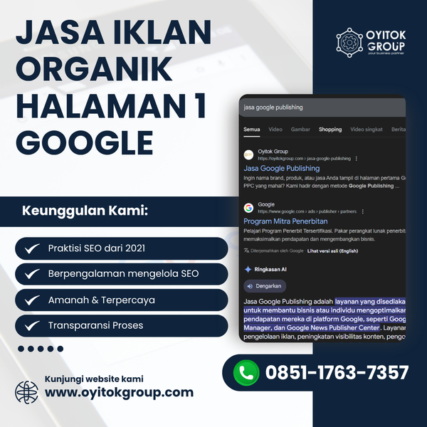 Download JASA IKLAN ORGANIK HALAMAN 1 GOOGLE