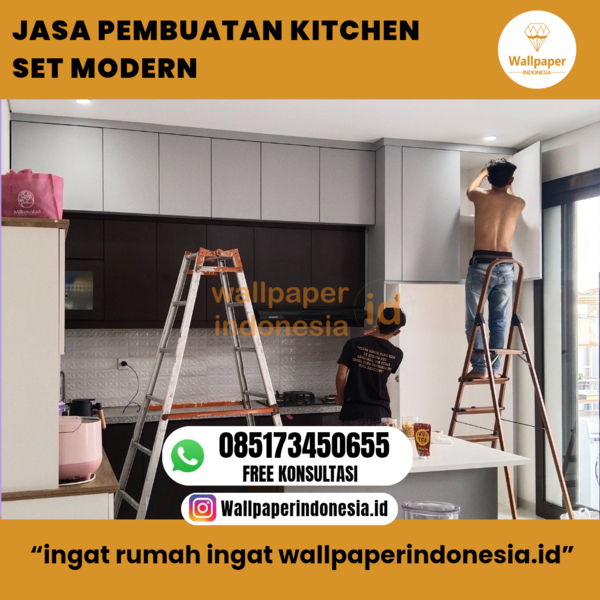 Download JASA PEMBUATAN KITCHEN SET MODERN