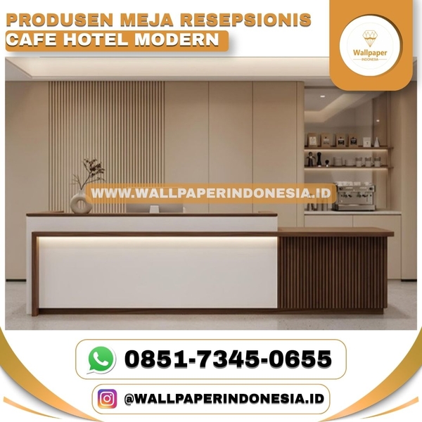 Download PRODUSEN MEJA RESEPSIONIS CAFE HOTEL MODERN