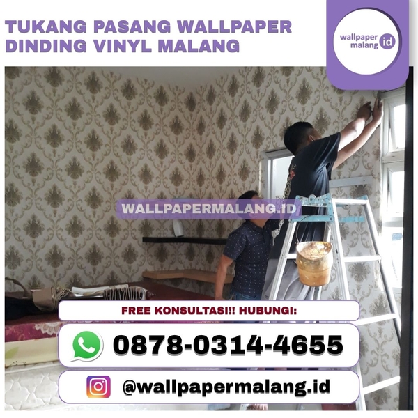 Download Tukang pasang wallpaper dinding vinyl malang