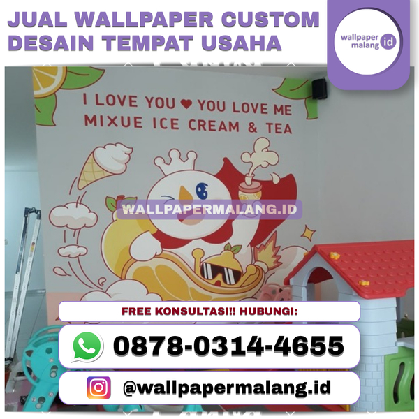 Download JUAL WALLPAPER CUSTOM DESAIN TEMPAT USAHA