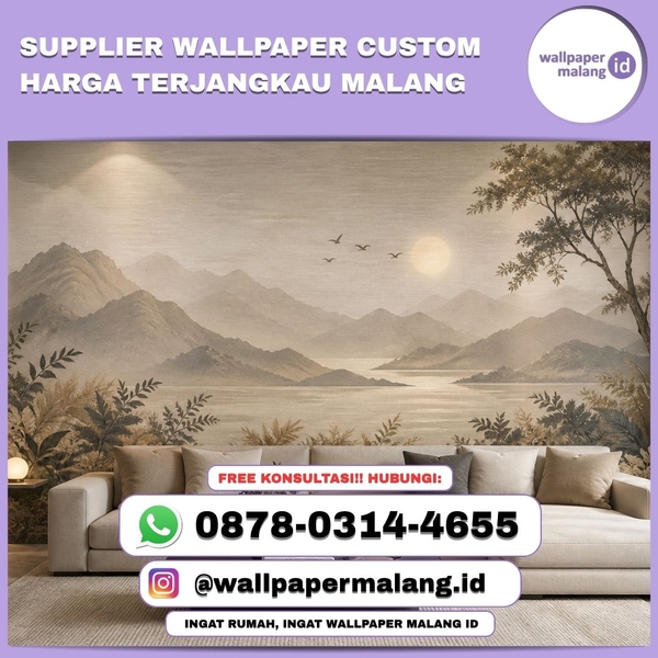 Download SUPPLIER WALLPAPER CUSTOM HARGA TERJANGKAU MALANG