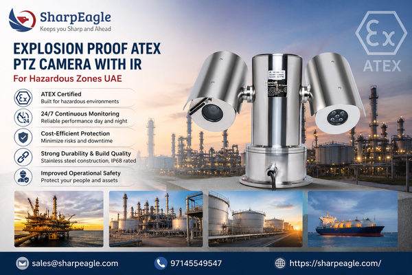 Download Explosion Proof ATEX PTZ Camera With IR – Hazardous Area Safety UAE