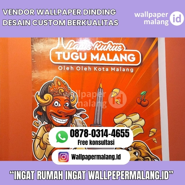 Download VENDOR WALLPAPER DINDING DESAIN CUSTOM BERKUALITAS 