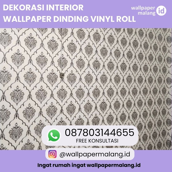 Download DEKORASI INTERIOR WALLPAPER DINDING VINYL ROLL