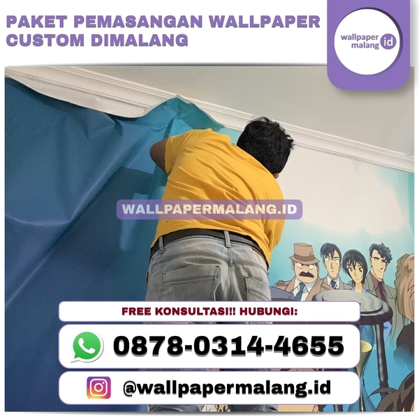 Download PAKET PEMASANGAN WALLPAPER CUSTOM DI MALANG