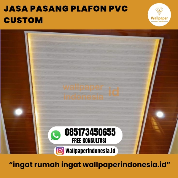 Download JASA PASANG PLAFON PVC CUSTOM 