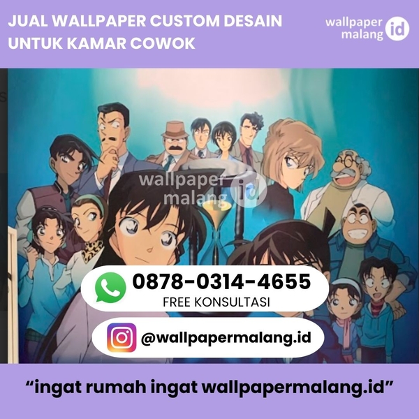Download JUAL WALLPAPER CUSTOM DESAIN UNTUK KAMAR COWOK