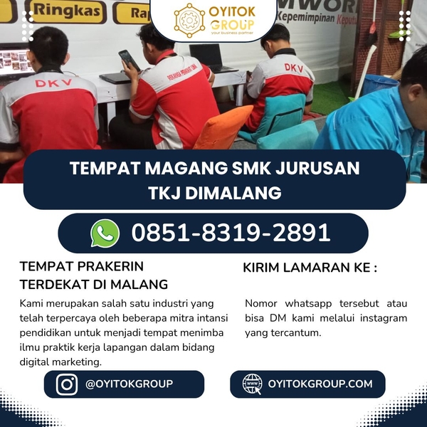 Download TEMPAT MAGANG SMK JURUSAN TKJ DI MALANG