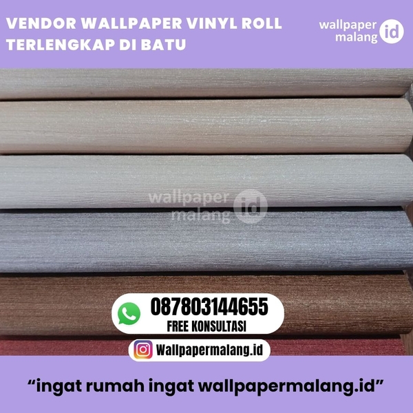 Download VENDOR WALLPAPER VINYL ROLL TERLENGKAP DI BATU 