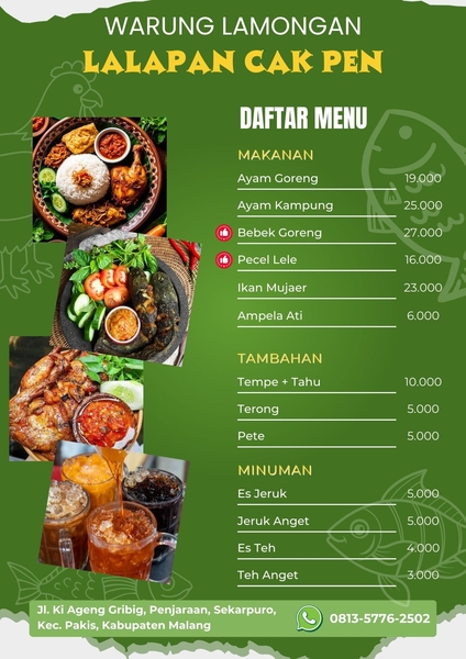 Download LALAPAN LAMONGAN CAK PEN