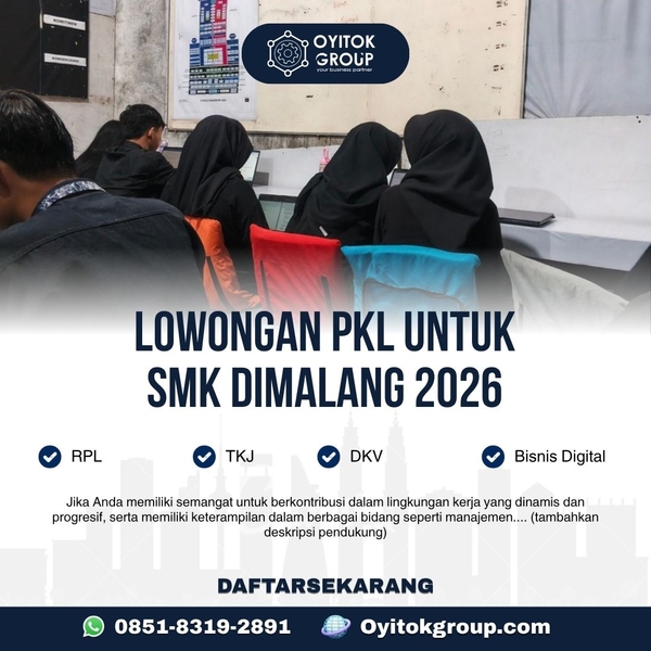 Download LOWONGAN PKL UNTUK SMK DI MALANG 2026
