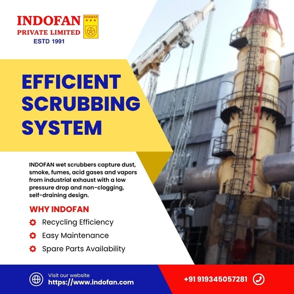 Download Wet Scrubber Manufacturers in Chennai | INDOFAN