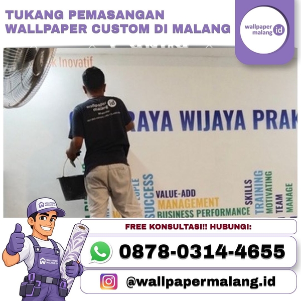 Download TUKANG PEMASANGAN WALLPAPER CUSTOM DI MALANG