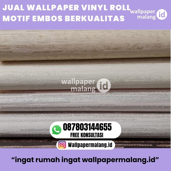 Download JUAL WALLPAPER VINYL ROLL MOTIF EMBOS