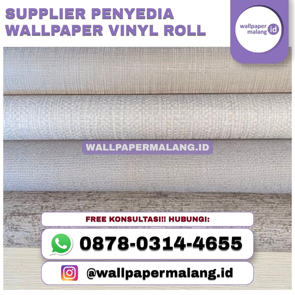 Download SUPPLIER PENYEDIA WALLPAPER VINYL ROLL