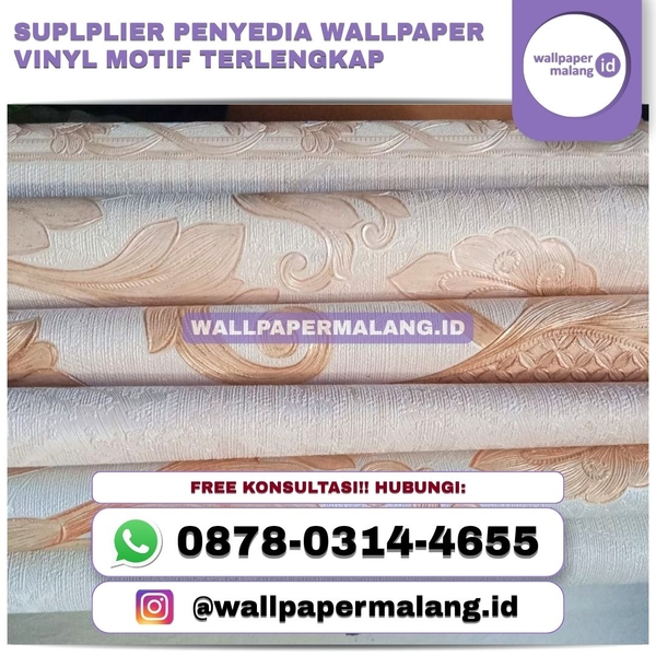 Download SUPLPLIER PENYEDIA WALLPAPER VINYL MOTIF TERLENGKAP
